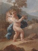 unknow artist Putti in a landscape oil painting picture wholesale